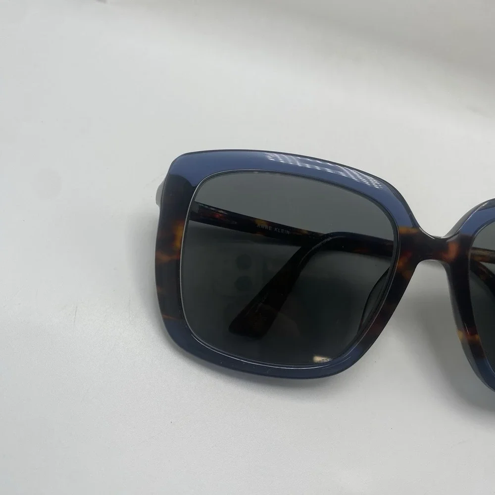 Anne Klein Sunglasses Women FRAME ONLY AK7066 55-18-135 Blue Tortoise 524